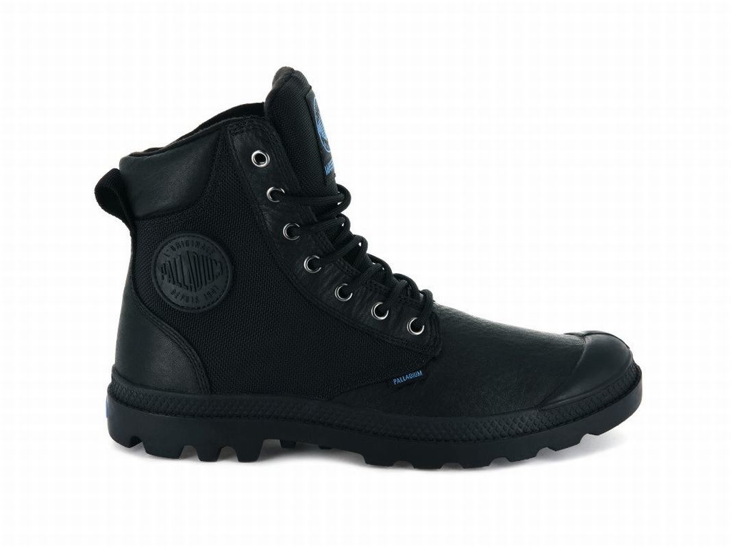 Palladium Pampa Sport Cuff Wpn Herren Stiefel Wasserdicht Schwarz ||302965-TQY||